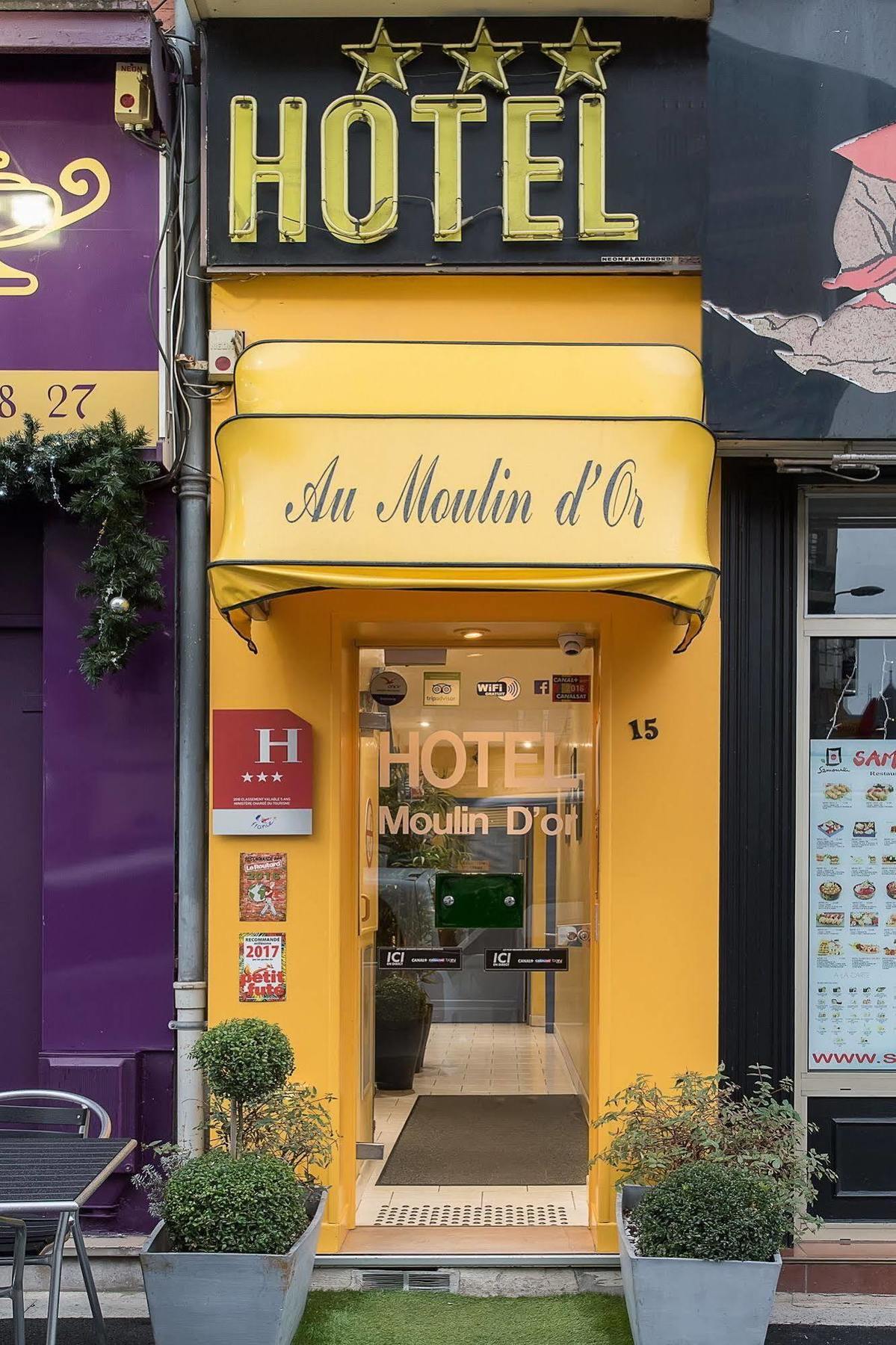 Hotel Du Moulin D'Or リール エクステリア 写真